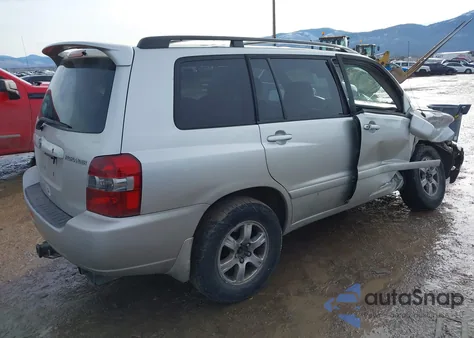 2006 Toyota Highlander V6 from USA, damaged, VIN JTEEP21A160176676